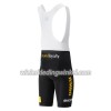 Fietsbroek Kort met Bretels 2018 LottoNL-Jumbo N001